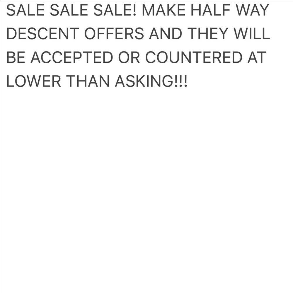 SALE SALE SALE!